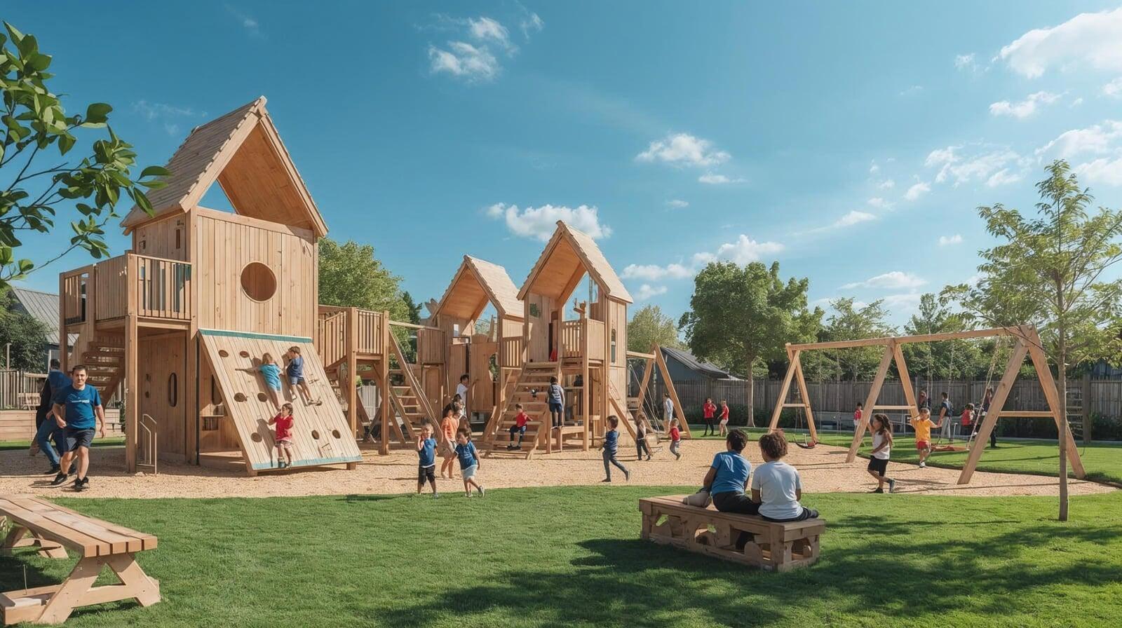 Plywood in Children’s Playgrounds Worldwide